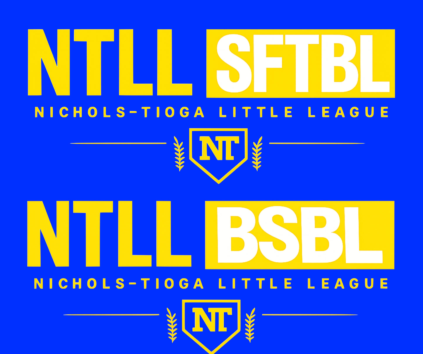NEW! NTLL Royal Tees