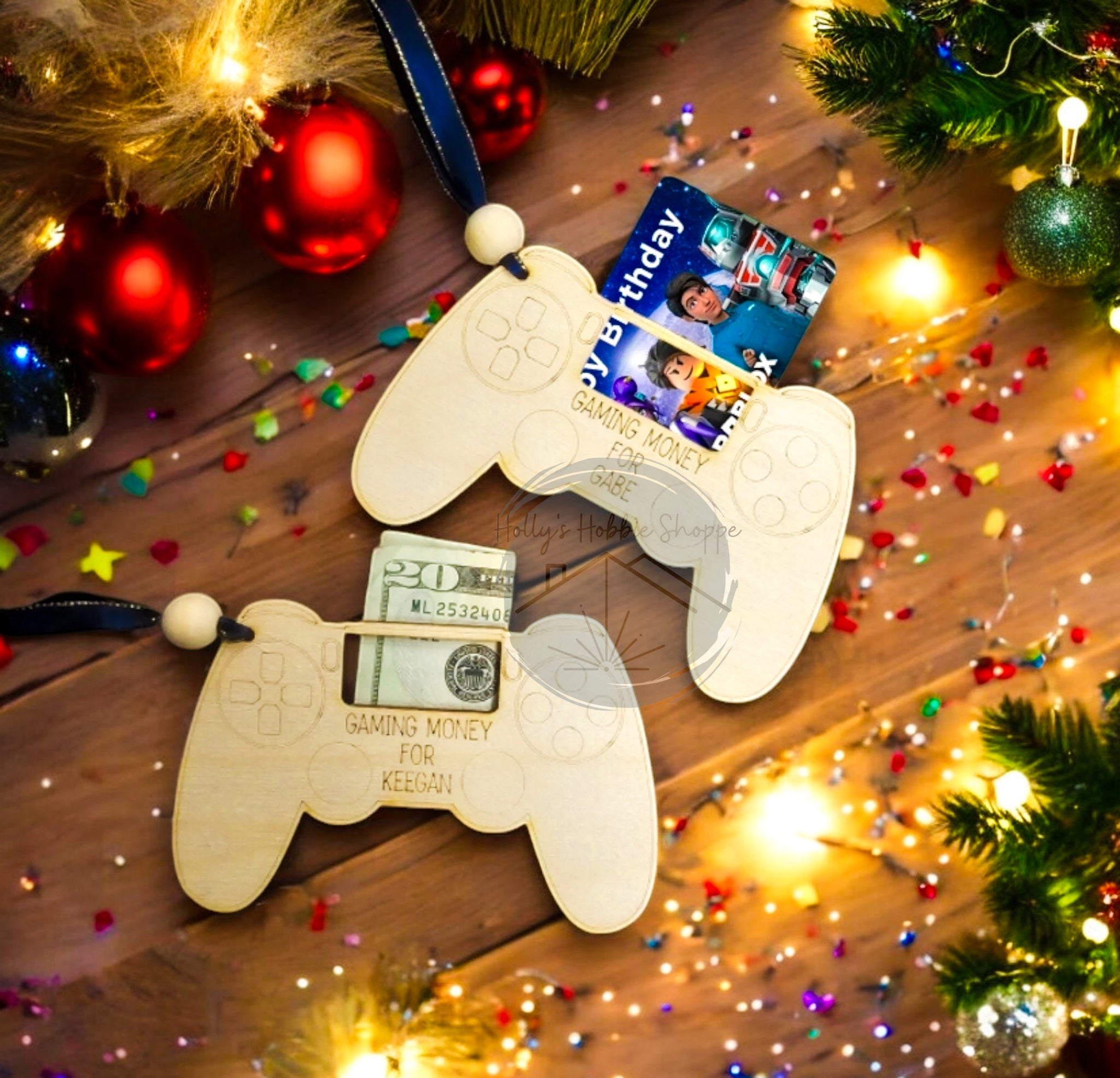 christmas money tree game Gaming Money Holder Ornament – Holly's Hobbie Shoppe