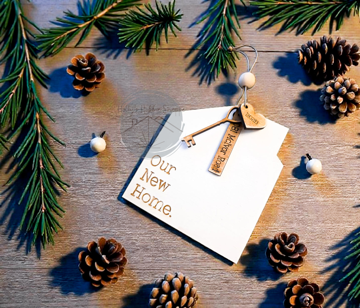 Simple New Home Ornament