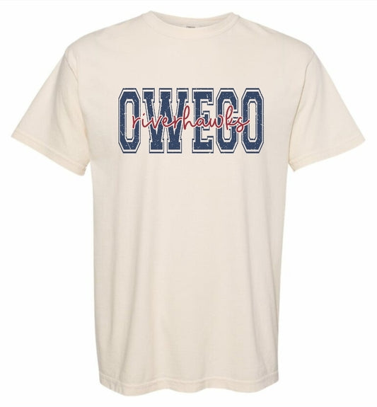 Distressed Comfort Colors Teamwear | Ivory