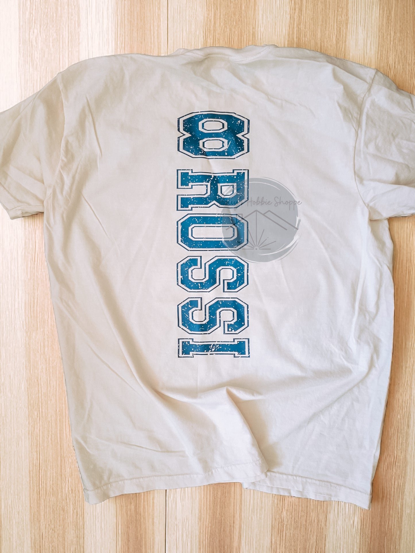 Distressed Comfort Colors Teamwear | Ivory