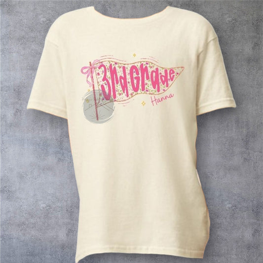 Preppy Pennant Back to School Tee