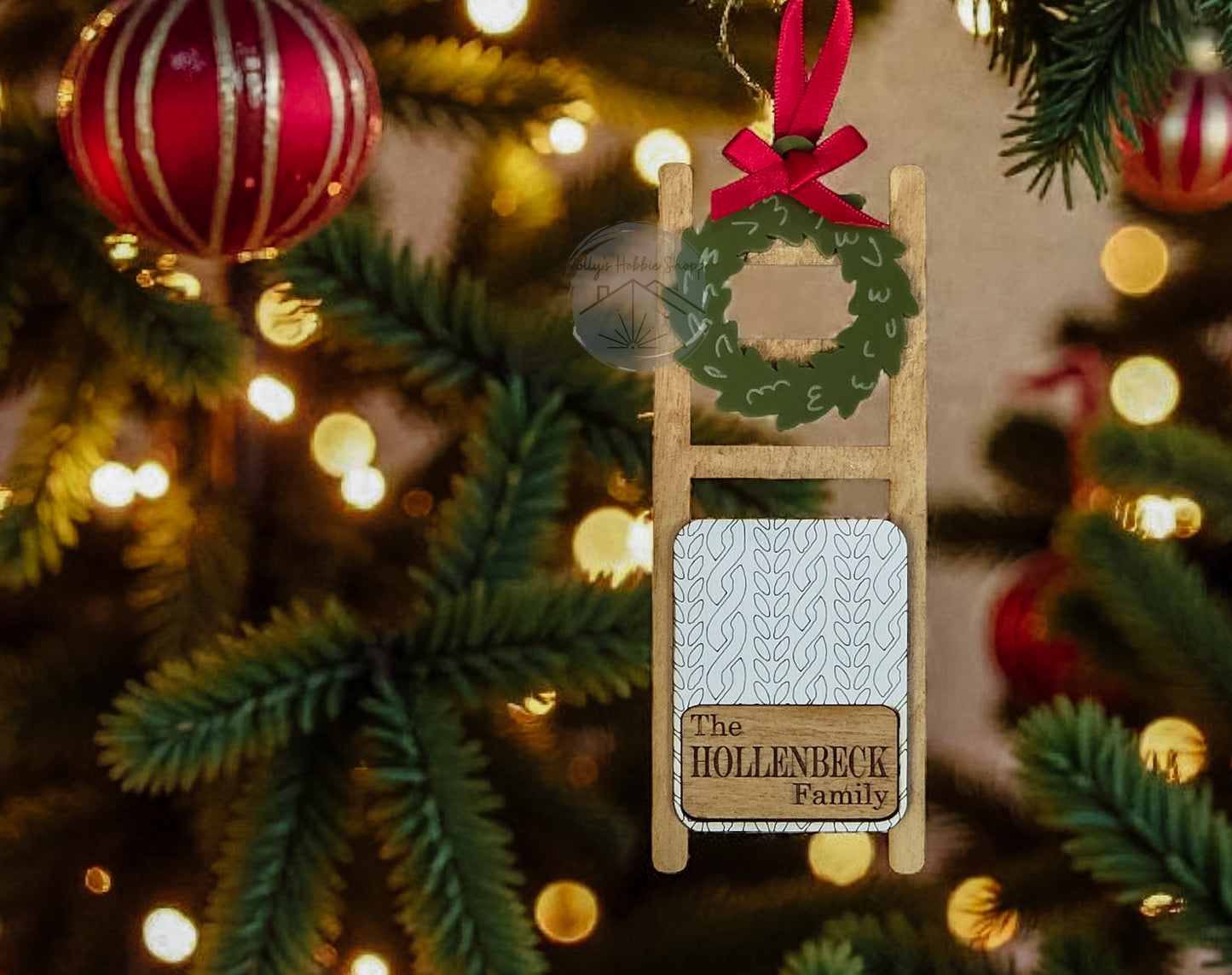 Blanket Ladder Ornament