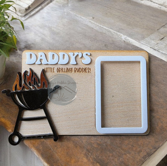 Grilling Buddy Photo Magnet | Visor Clip