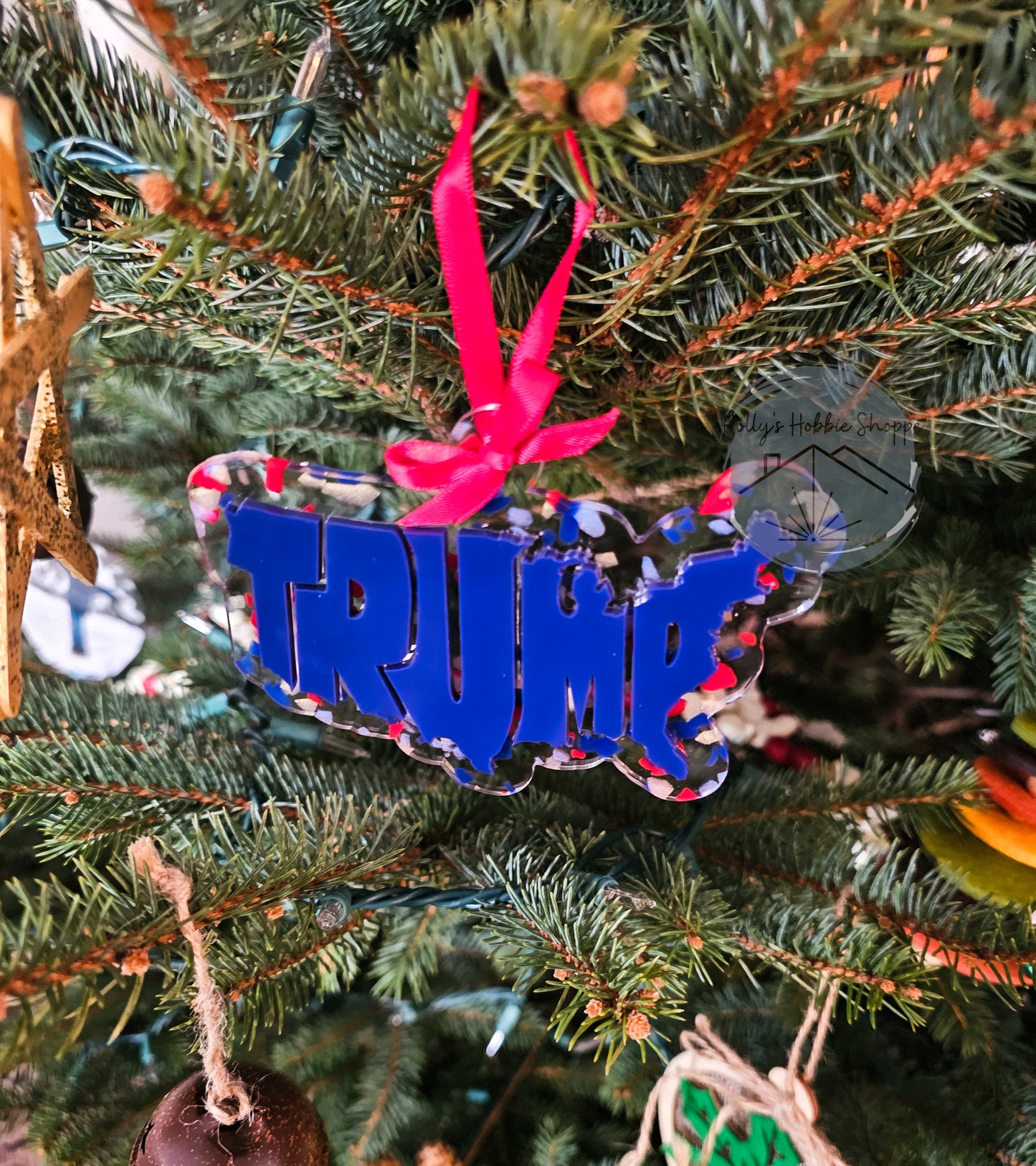 Trump USA Ornament