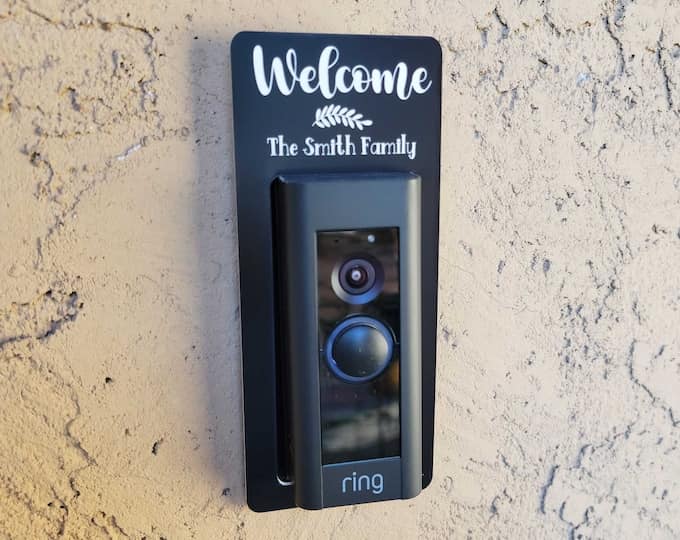 Custom Doorbell Sign