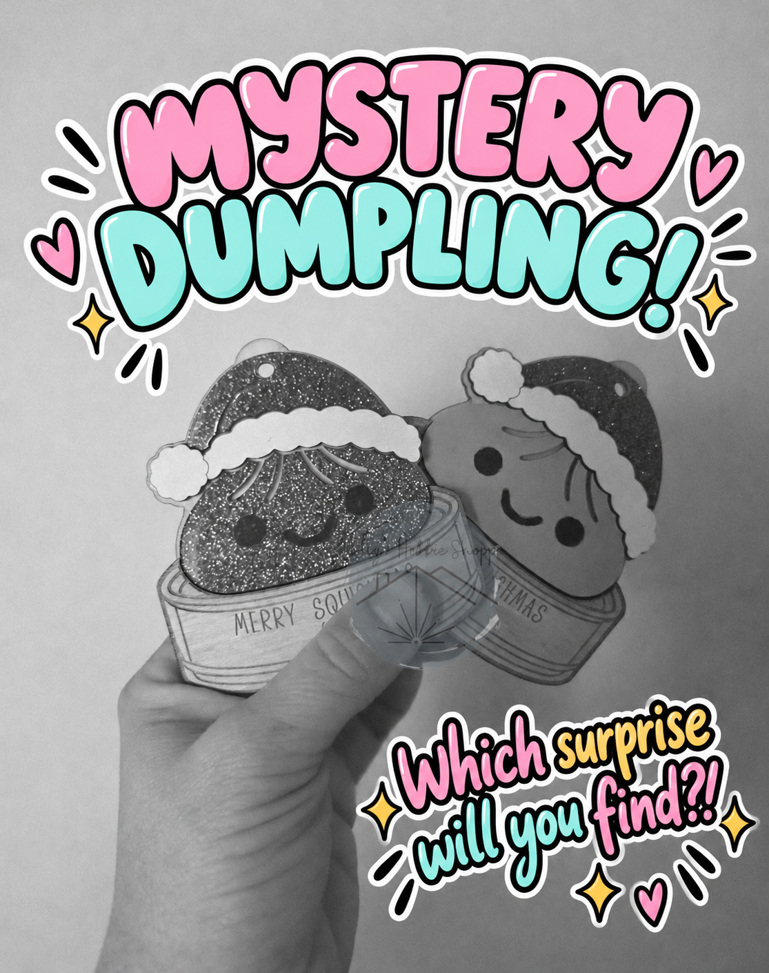 Merry Squishmas Dumpling Ornament