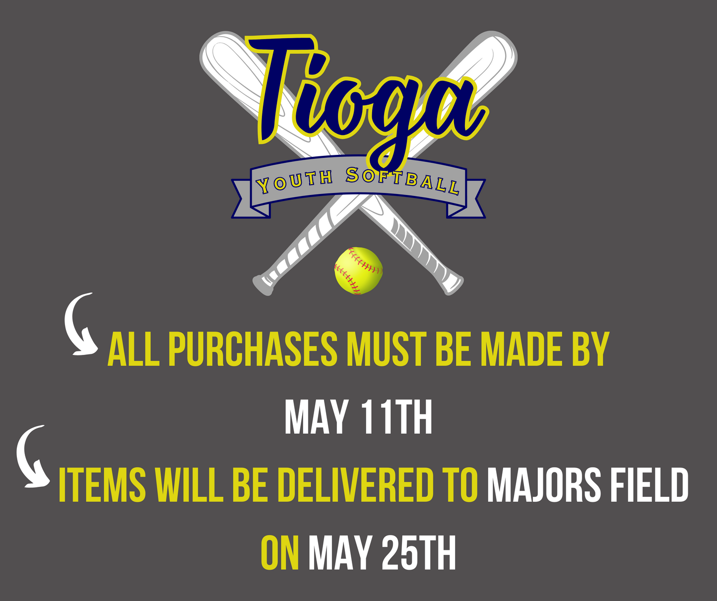 TYS Team Store Announcement