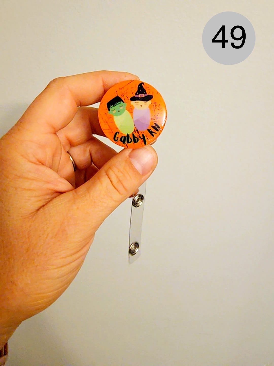 Personalized Badge Reel and Topper