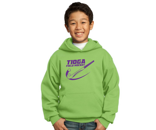 Gildan 5050 Youth and Adult Lime Green Hooded Sweatshirt
