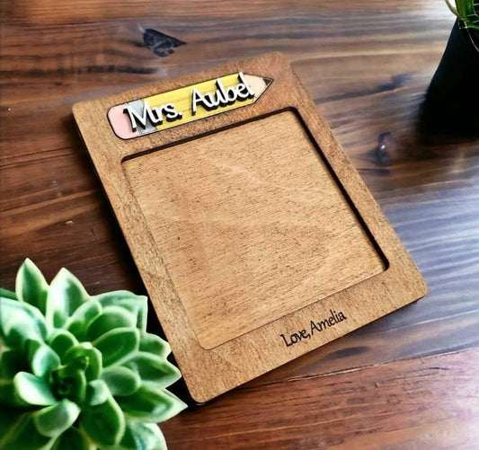 Personalized Sticky Note Holder