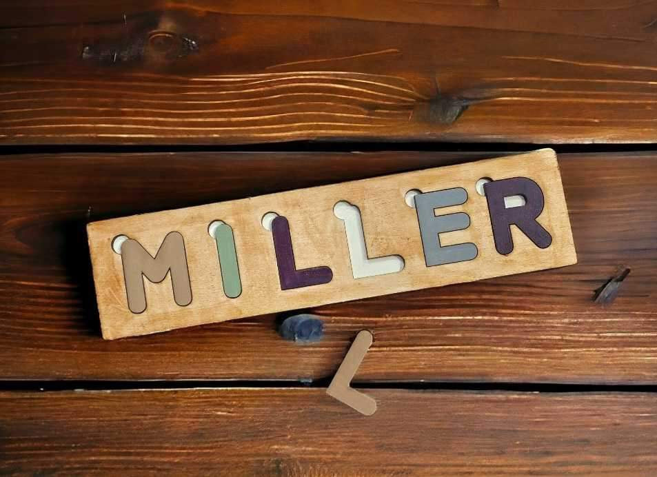 Personalized Wooden Name Puzzles | Basic