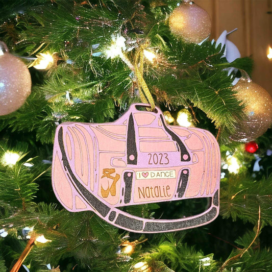 Hand-Painted Dancer Duffle Ornament