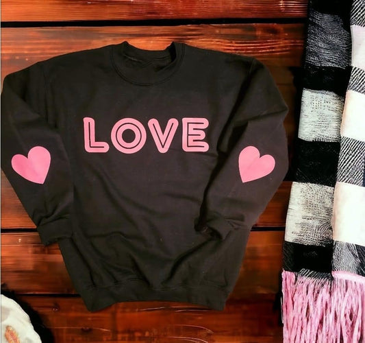 Neon Love Cozy Crew