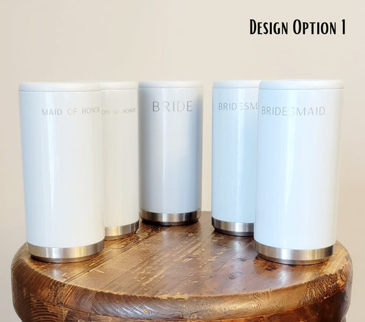 Bridal Party Engraved Tumblers