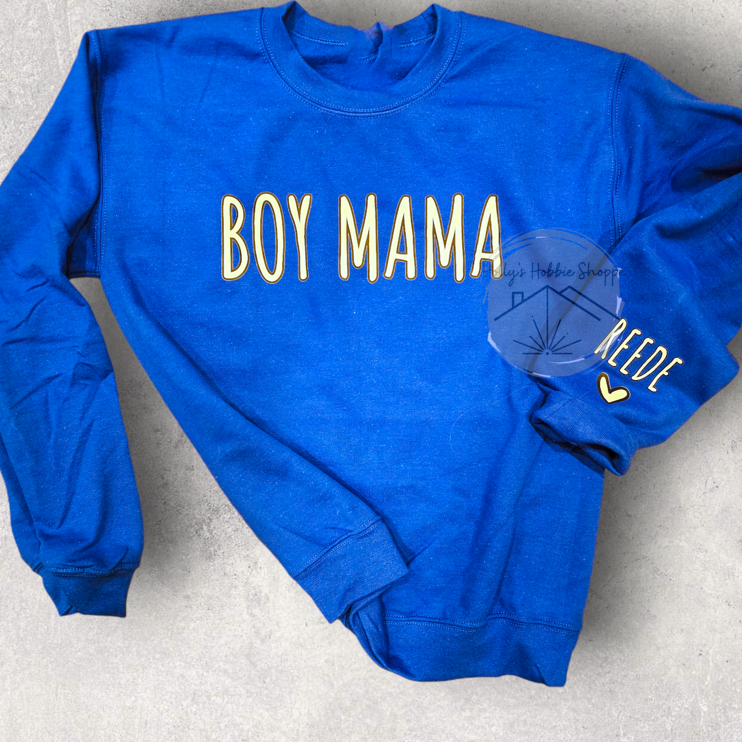 Boy Mama Cartoon-Style | Cozy Crew