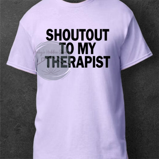 Therapist Shoutout