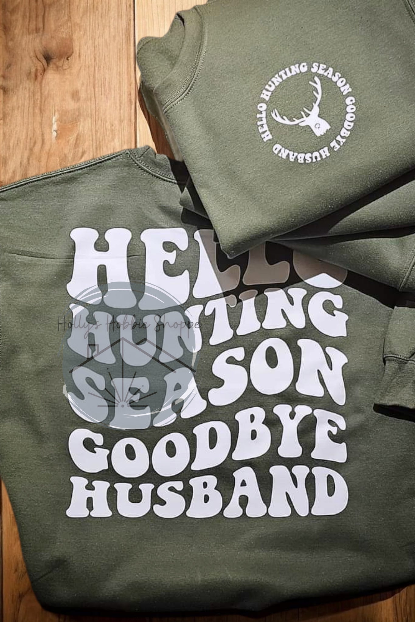 Hello Hunting Season Cozy Crew