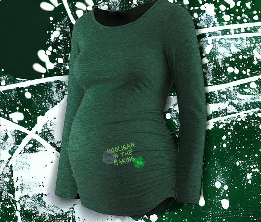 Hooligan in the Making Maternity Shirt