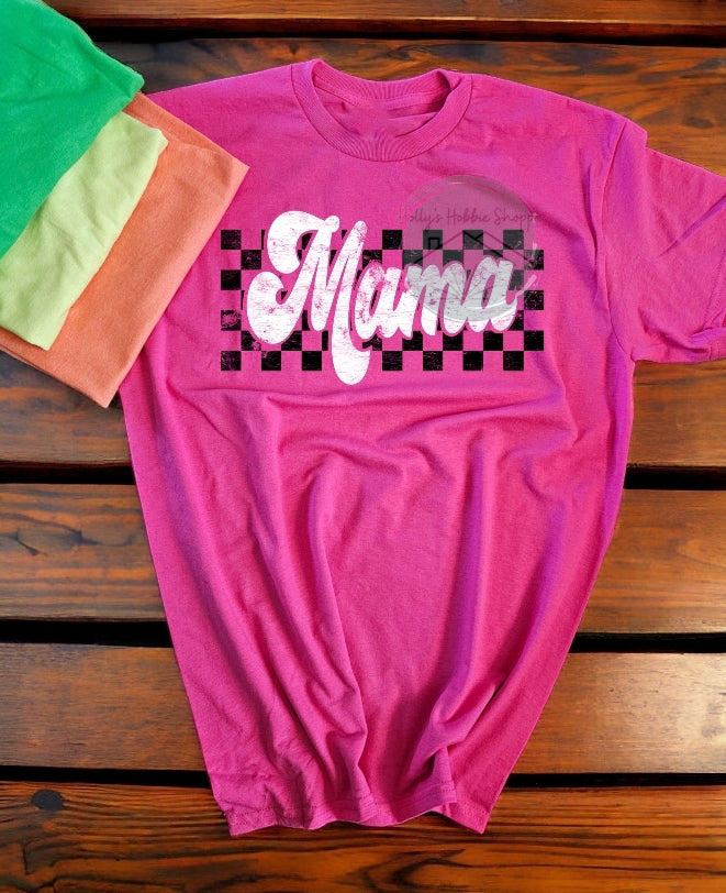 Mama Check Retro Shirt