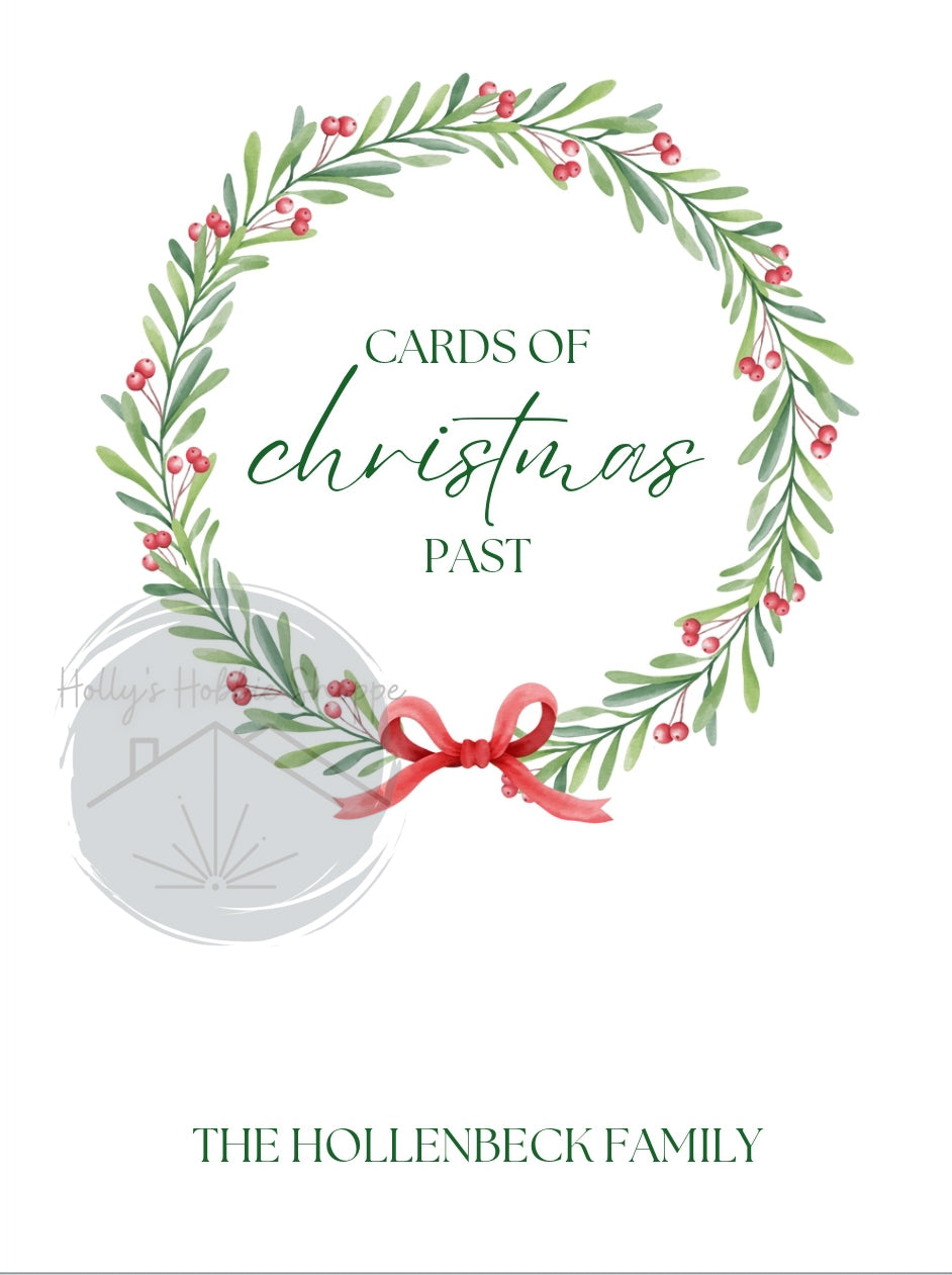 Cards of Christmas Past | Card Holder