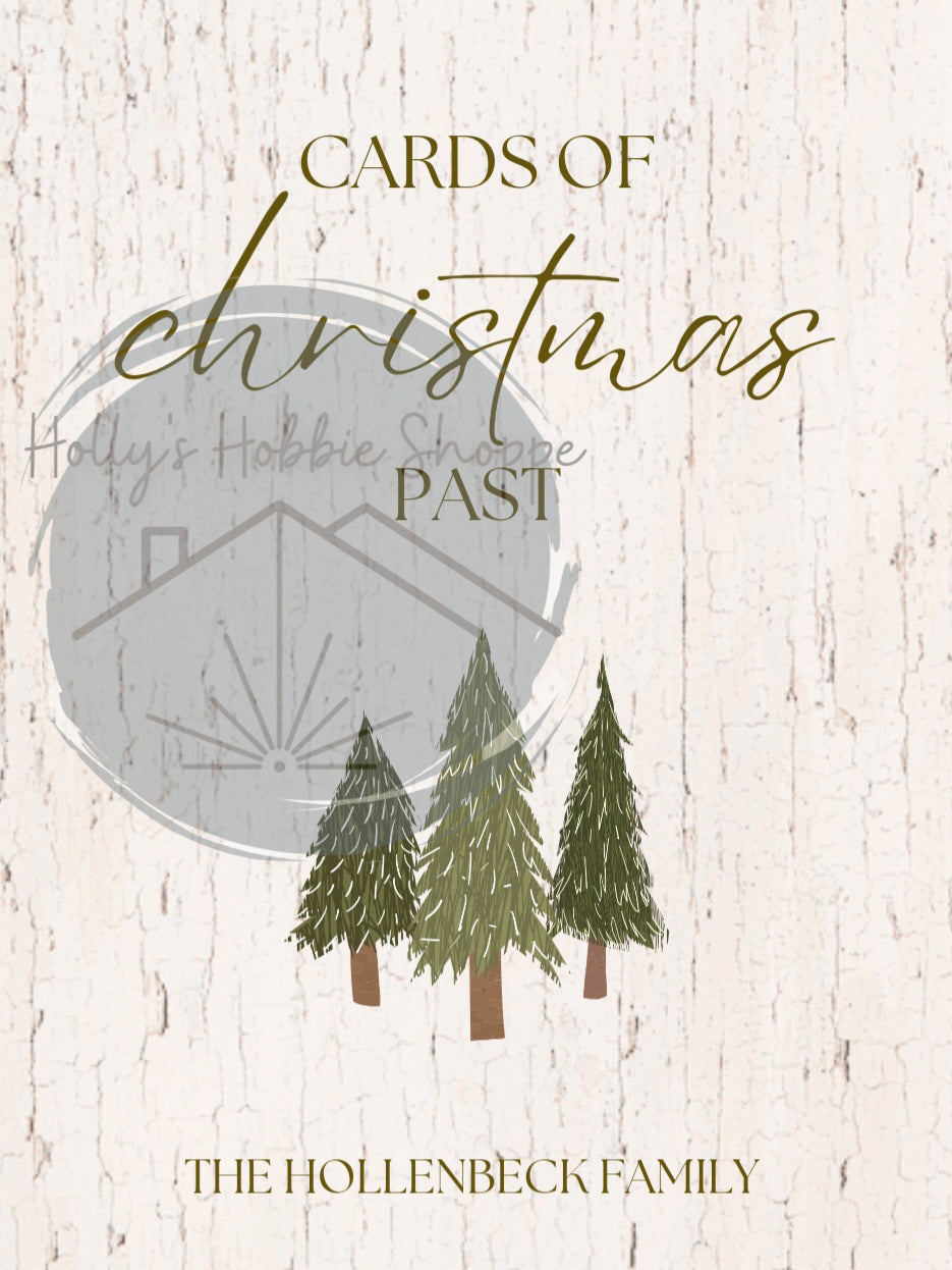 Cards of Christmas Past | Card Holder