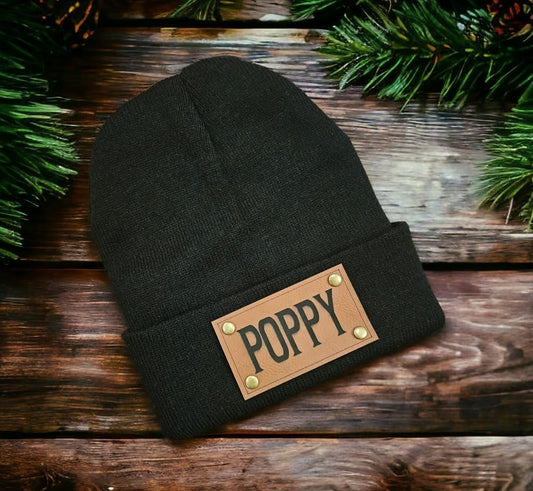 Beanie with Personalized Patch