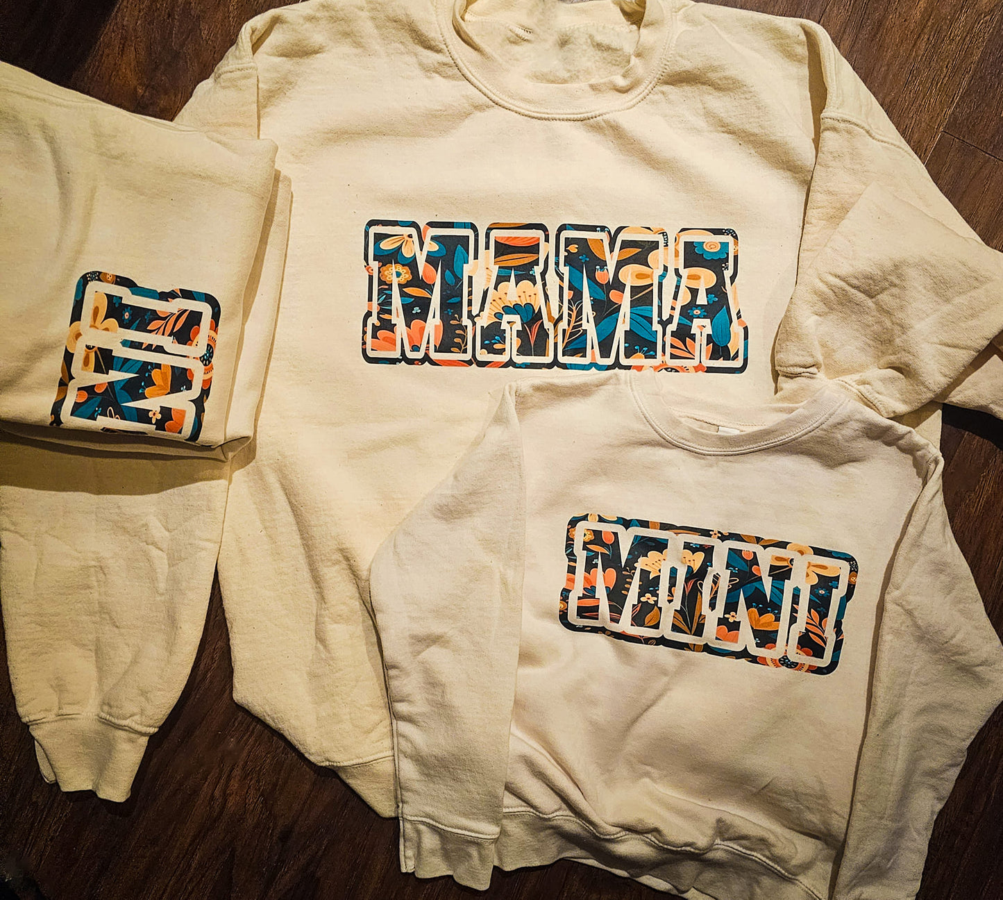 Mama and Mini Cozy Crews | Boho