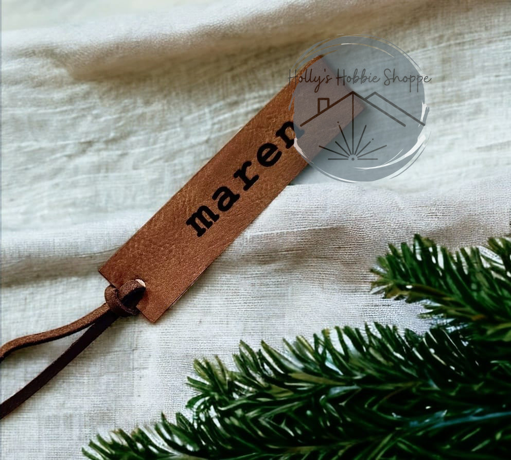 Farmhouse Style Stocking Tag