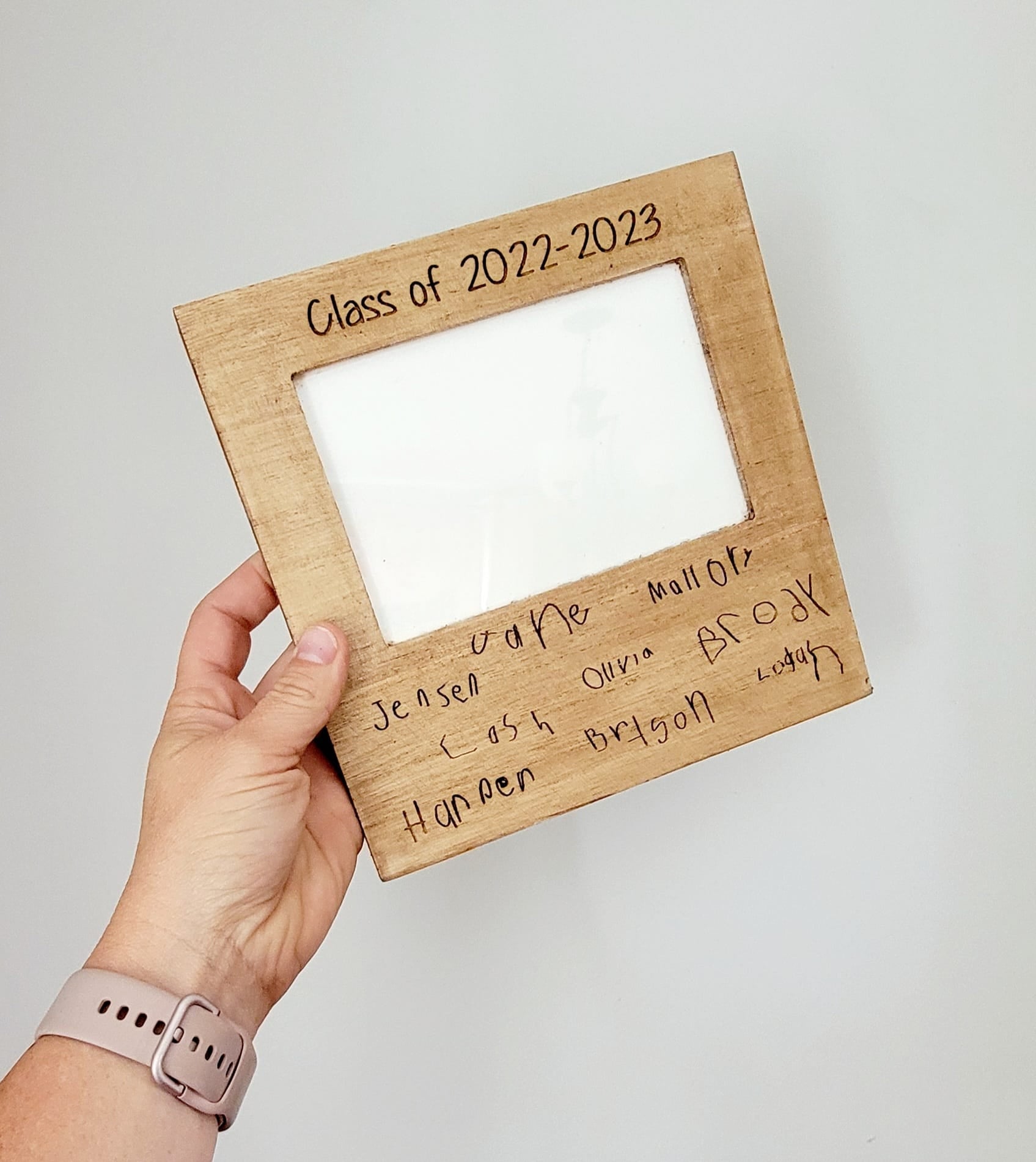 Personalized Class Picture Frame â Holly's Hobbie Shoppe