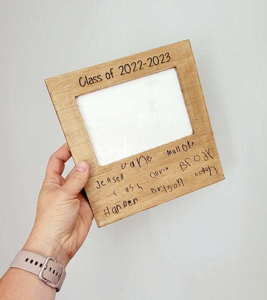 Personalized Class Picture Frame