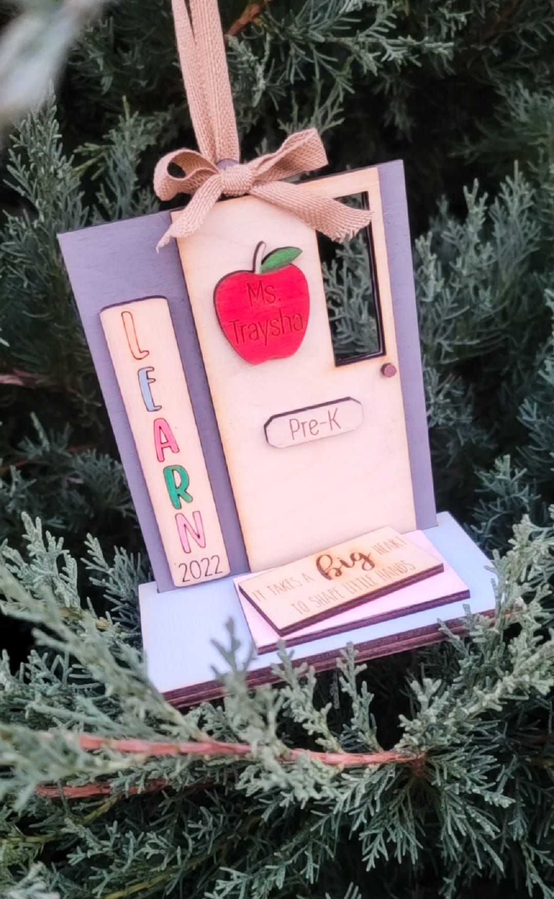 Personalized Teacher Ornament | Classroom Door