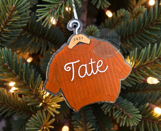 Knit Sweater Ornament