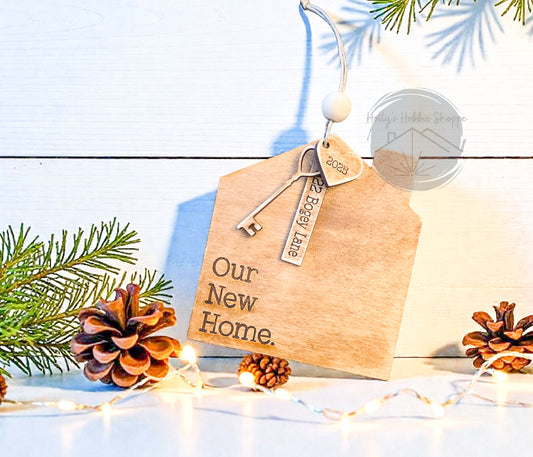 Simple New Home Ornament