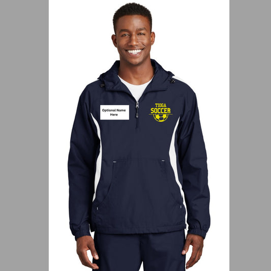 TSC Sportek Jersey-Lined Hooded Raincoat